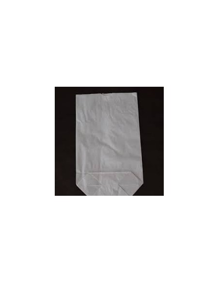 Bolsa SEMIBLANCA  Sin Asas de  110 gr 12 x 22,5 Cms