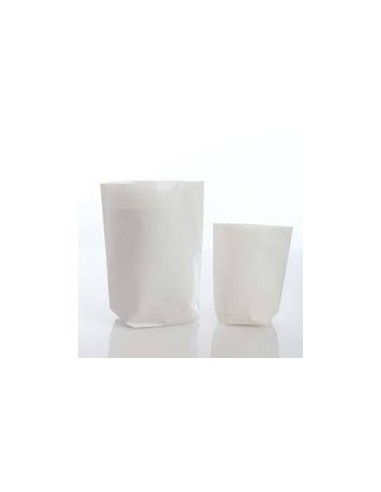 Bolsa Americana ANTIGRASA BLANCA Sin Asas de  60 gr 18 x 32 Cms