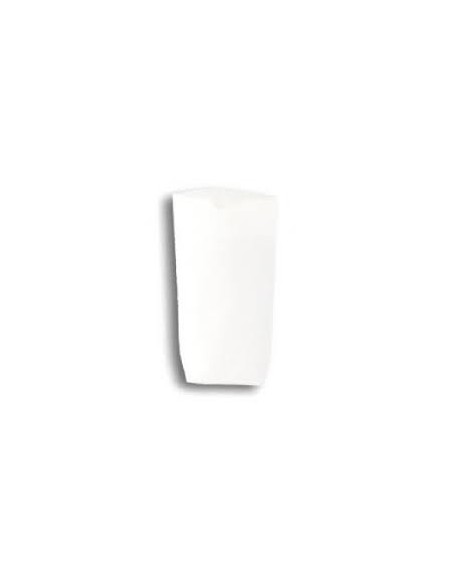 Bolsa Americana ANTIGRASA BLANCA Sin Asas de  60 gr 18 x 32 Cms