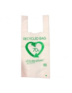 Bolsa Camiseta de 35 x 50, 70% RECICLADO. GALGA 200 2