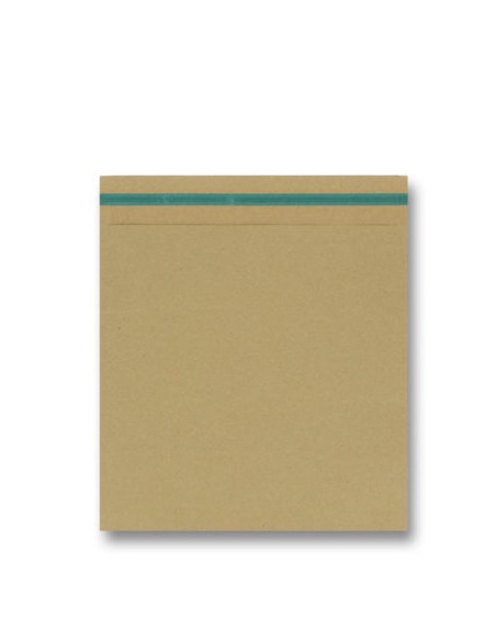 Sobre de Papel Kraft E-Commerce de 30 x 35 + 5 Solapa Adhesiva con 1 Tira Inviolable.