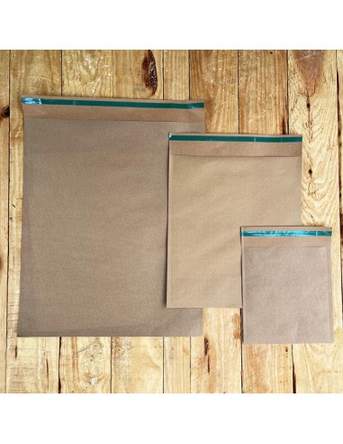 Sobre de Papel Kraft E-Commerce de 30 x 35 + 5...