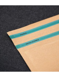 Sobre de Papel Kraft E-Commerce de 30 x 33 + 7 Solapa...