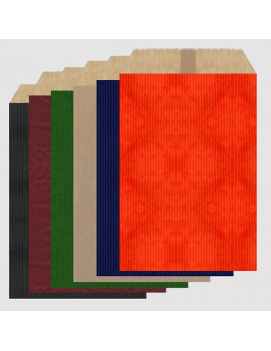 Sobres de Papel de Colores 13 x 17 + 2 Solapa,...