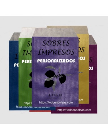 Sobres de Papel de Colores 10 x 15,5 + 2...