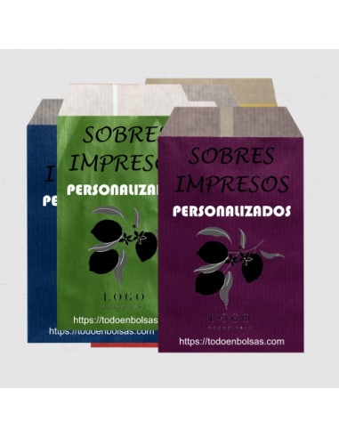Sobres de Papel de Colores 10 x 15,5 + 2...