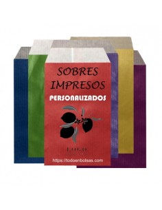Sobres de Papel de Colores 17 x 21,5 + 2 Solapa, Interior...
