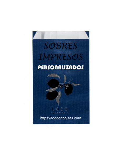 Sobres de Papel de Colores 12 X 21 + 2 Solapa + 5 Fuelle, Interior Kraft Blanco (Impresos)