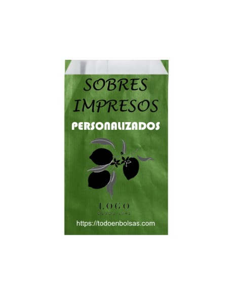 Sobres de Papel de Colores 30 X 47 + 2 Solapa + 8 Fuelle, Interior Kraft Blanco (Impresos)