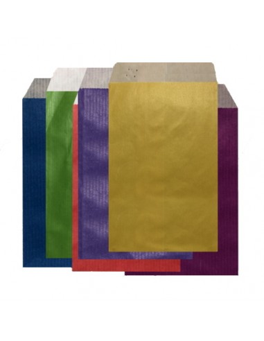 Sobres de Papel de Colores 13 x 17 + 2 Solapa,...