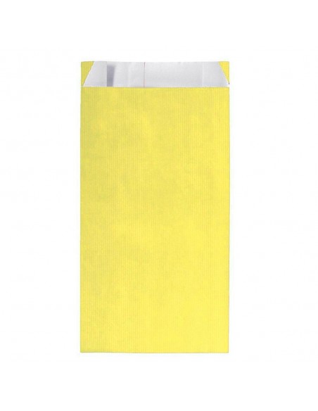 Sobres de Papel de Colores 12 X 21 + 2 Solapa + 5 Fuelle, Interior Kraft Blanco