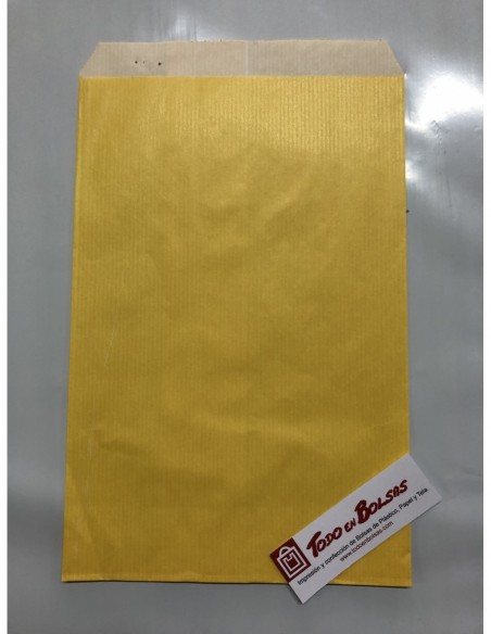 Sobres de Papel de Colores 12 X 21 + 2 Solapa + 5 Fuelle, Interior Kraft Blanco
