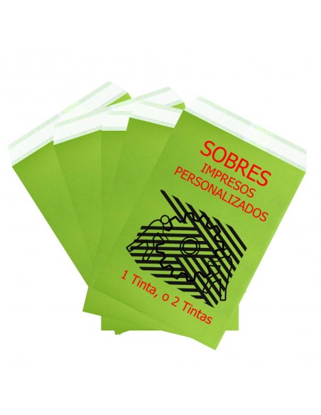 Sobres de Papel Regalo de 32 x 26 + 4 Solapa Adhesiva, (Impresos)