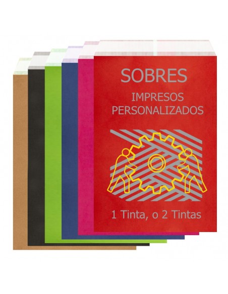 Sobres de Papel Regalo de 32 x 26 + 4 Solapa Adhesiva, (Impresos)