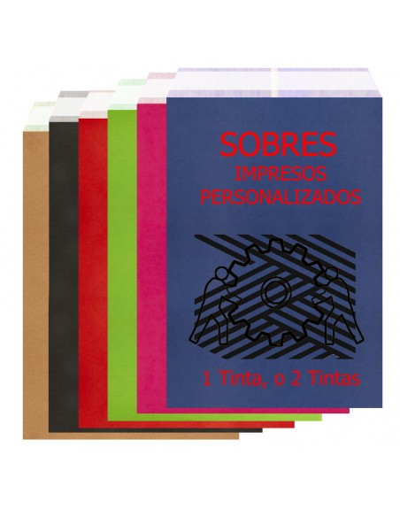 Sobres de Papel Regalo de 36 x 45 + 5 Solapa Adhesiva, (Impresos)