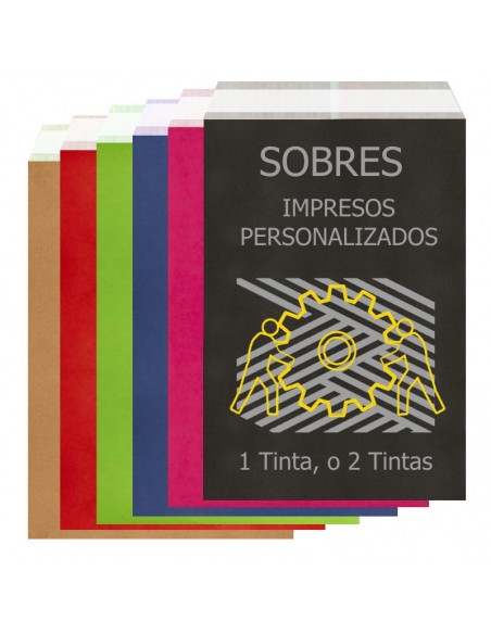 Sobres de Papel Regalo de 36 x 45 + 5 Solapa Adhesiva, (Impresos)
