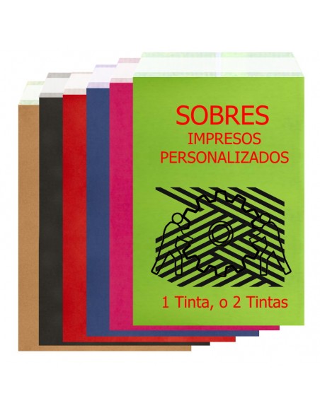 Sobres de Papel Regalo de 36 x 45 + 5 Solapa Adhesiva, (Impresos)