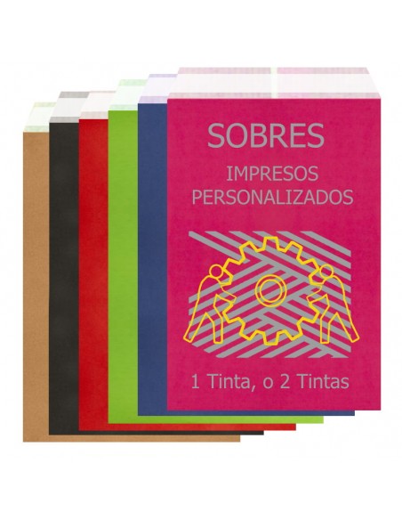 Sobres de Papel Regalo de 45 x 50 + 5 Solapa Adhesiva, (Impresos)