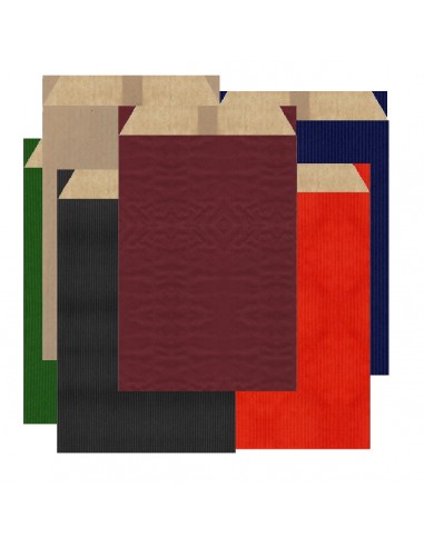 Sobres de Papel de Colores 12 X 21 +2 Solapa +5...