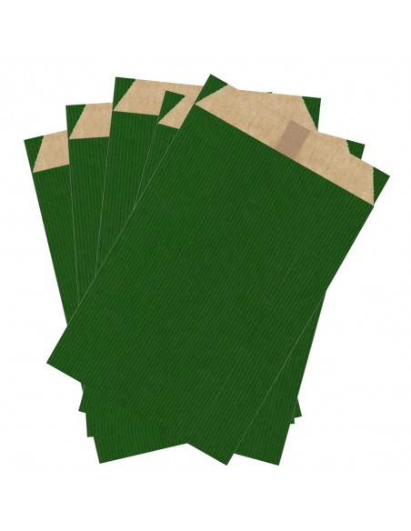 Sobres de Papel de Colores 19 X 32 +2 Solapa +6 Fuelle, Interior Kraft Marrón
