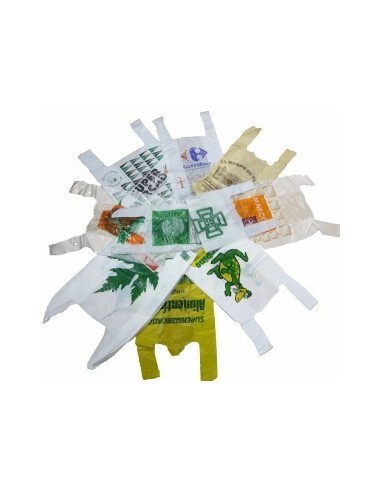 Bolsa camiseta 70% Reciclada medida 60 x 70...