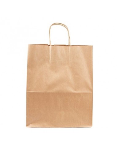Bolsa de papel asa rizada de 32 + 11 x 41...