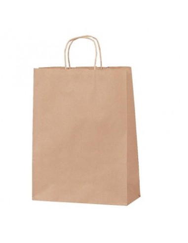 Bolsa de papel asa rizada de 32 + 11 x 41...