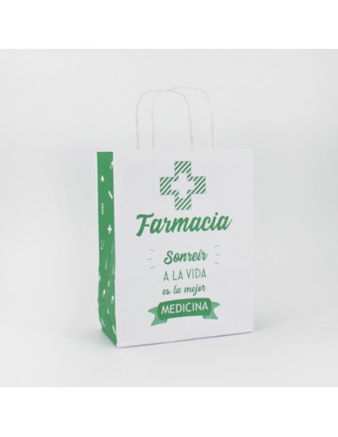 Bolsa de papel asa rizada de 28 + 12 x 36...