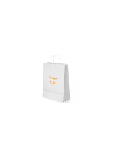 Bolsa de papel asa rizada de 28 + 12 x 36...