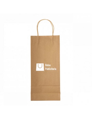 Bolsa de papel asa rizada de 46 + 16 x 49...
