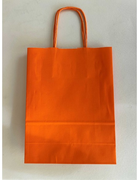 Bolsa de papel asa rizada de 24 + 11 x 32 STANDARD.