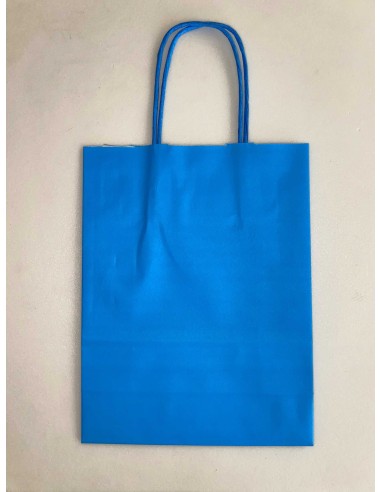 Bolsa de papel asa rizada de 32 + 11 x 41...