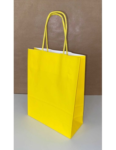Bolsa de papel asa rizada de 42 + 16 x 49...
