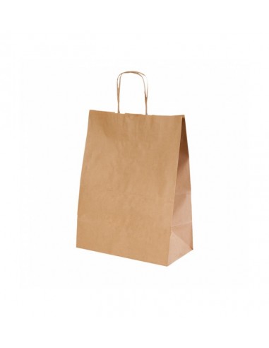 Bolsa de papel asa rizada de 28 + 11 x 32...