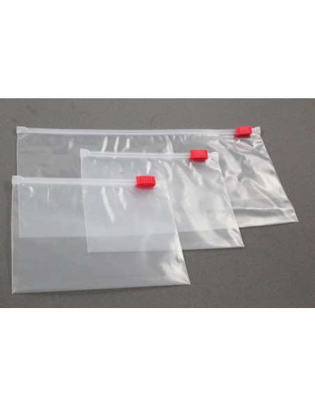 Bolsa de Polietileno con Cierre por Cursor 23 x 10 cm