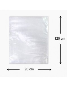 Bolsa de Plastico Transparente 90 x 120 cm