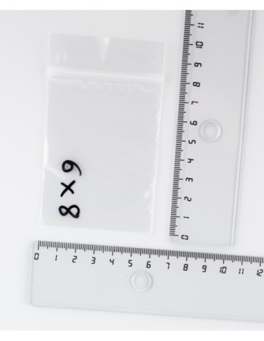 Bolsa de plastico autocierre 6 x 8 cm