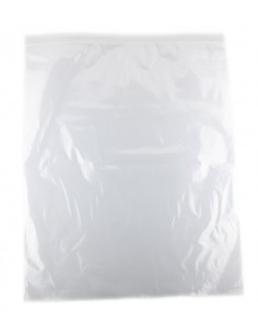 Bolsas con cierre Zip Transparentes con tiras blancas 4X6 CM
