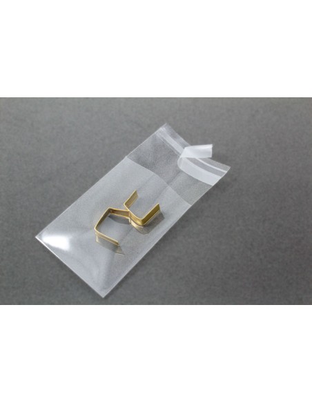 Bolsa Polipropileno con Solapa Adhesiva de 5,5 x 5,5 cm